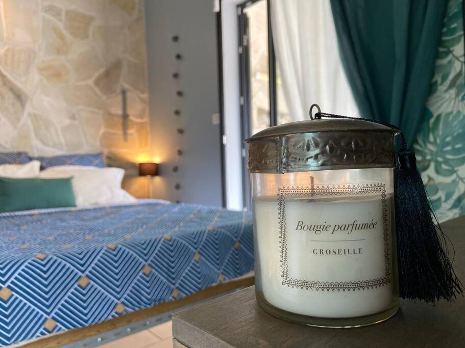 Cocooning Tropic Studio Avec Jacuzzi Privatif Saint-Louis Extérieur photo