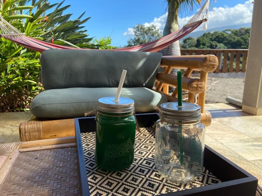 Cocooning Tropic Studio Avec Jacuzzi Privatif Saint-Louis Extérieur photo