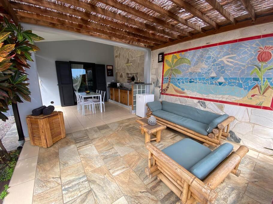 Cocooning Tropic Studio Avec Jacuzzi Privatif Saint-Louis Extérieur photo
